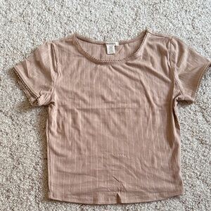 Bozzolo Tan Short Sleeve Tee